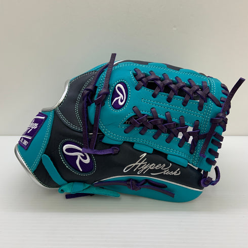 ローリングス Rawlings ハイパーテック GR4HTCN55W 軟式 大人 一般 オールラウンド グローブ グラブ 右投げ 中古品 野球 9257