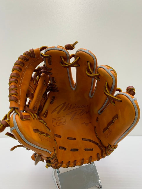 中古品 ミズノ MIZUNO ミズノプロ CRAFTED Edition 硬式 内野手用グローブ 1AJGH32033 5507