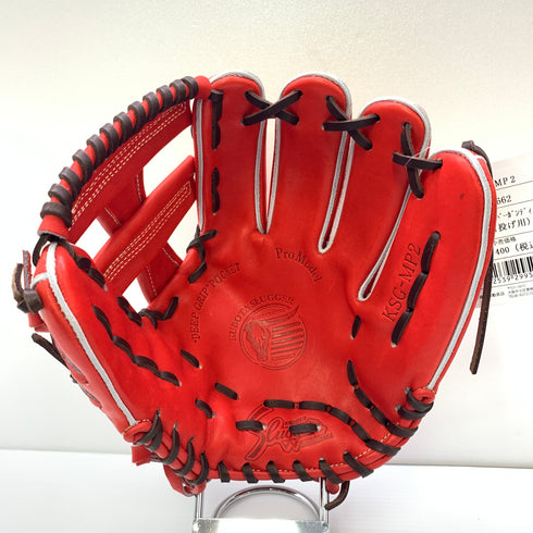 久保田スラッガー KUBOTA SLUGGER KSG-MP2 硬式 大人 一般 内野手用 グローブ グラブ 右投げ タグ付き グローブ袋付き 野球 9704