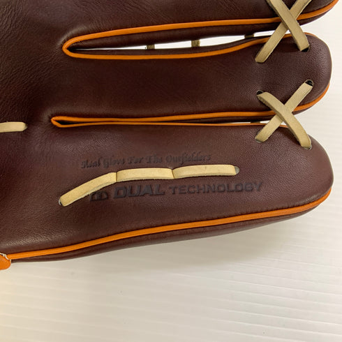 ウィルソン Wilson ウィルソンスタッフ ベア 軟式 大人 一般 外野手用 グローブ グラブ 右投げ RG75 中古品 グローブ袋付き 野球 6716