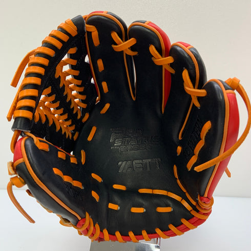 ゼット ZETT プロステイタス PROSTATUS 軟式 大人 一般 内野手用 グローブ グラブ 右投げ オーダー 中古品 野球 8645