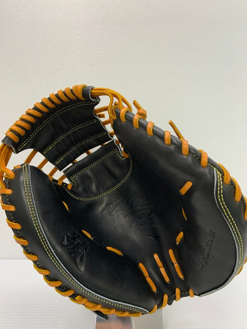 中古品 ミズノ MIZUNO ミズノプロ 號SAKEBI 軟式キャッチャーミット M-R型 1AJCR29210 3624