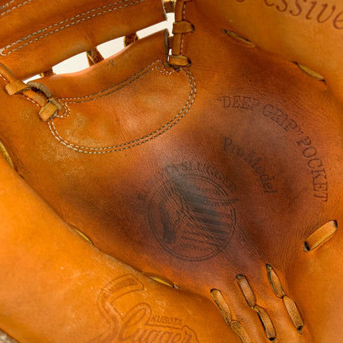 久保田スラッガー KUBOTA SLUGGER TR-CMP トレーニング用 キャッチャーミット 捕手 グローブ グラブ 右投げ 中古品 野球 8567