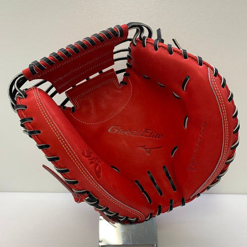中古品 ミズノ MIZUNO グローバルエリート 號 SAKEBI 硬式 キャッチャーミット 1AJCH32500 5653