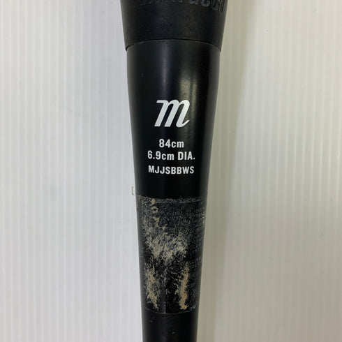 マルーチ marucci ワニクラッシャー 軟式 大人 一般 FRP製バット MJJSBBWS ケース付き 野球 7142