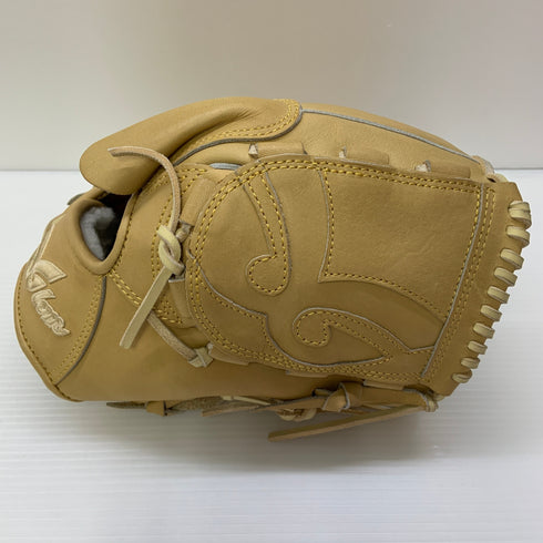 グロム 硬式 大人 一般 投手用 グローブ ピッチャー グラブ 右投げ 108 中古品 グローブ袋付き 野球 6432