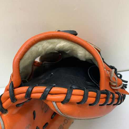 ハタケヤマ HATAKEYAMA PRO-M8 硬式 大人 一般 キャッチャーミット 捕手 グローブ グラブ 右投げ オーダー 中古品 野球 1080