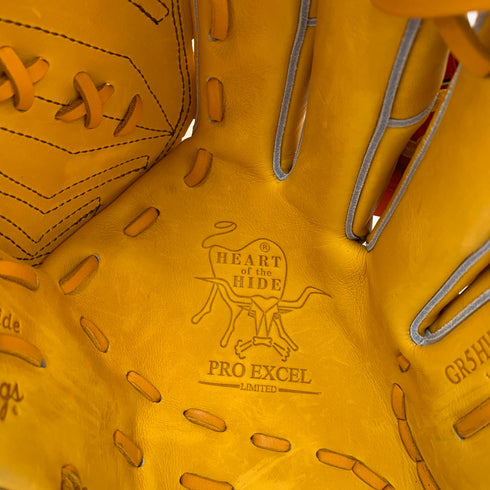 ローリングス Rawlings HOH PRO EXCEL LIMITED 軟式 大人 一般 投手用 グローブ ピッチャー グラブ 右投げ GR5HW2A15MG タグ付き 野球 6772