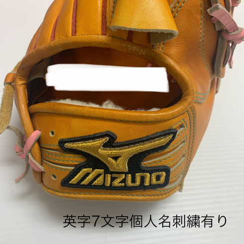ミズノ MIZUNO ミズノプロ 軟式 大人 一般 投手用 グローブ ピッチャー グラブ 右投げ オーダー 中古品 野球 7344
