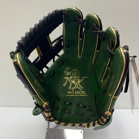 ローリングス Rawlings HOH PRO EXCEL 軟式 大人 一般 内野手用 グローブ グラブ 右投げ GR4HW2CN52MG タグ付き 野球 7136