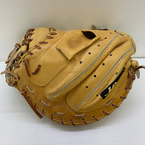 ハタケヤマ HATAKEYAMA KRE-M 軟式 大人 一般 キャッチャーミット 捕手 グローブ グラブ 右投げ 中古品 野球 1558