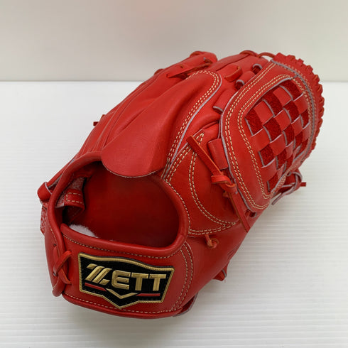 ゼット ZETT プロステイタス 硬式 大人 一般 投手用 グローブ ピッチャー グラブ 右投げ BPG-PRO 中古品 グローブ袋付き 野球 6195