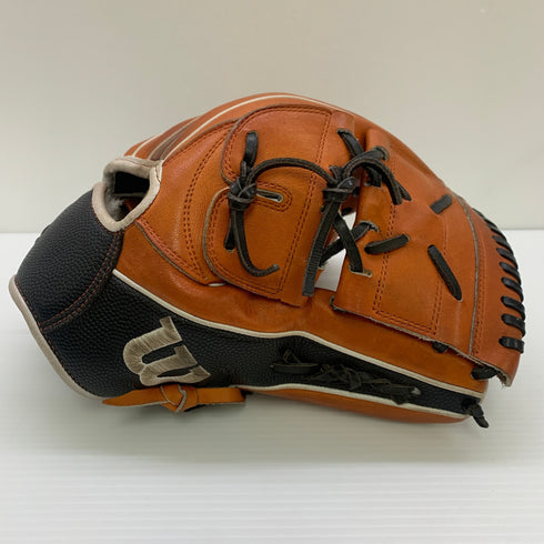 ウィルソン Wilson ウィルソンスタッフ Wilson Staff DUAL PRO-STOCK leather 硬式 大人 一般 内野手用 グローブ グラブ 右投げ 中古品 野球 9151