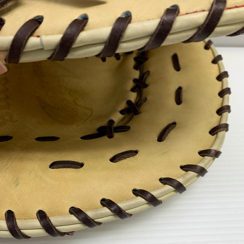 ジームス Zeems 硬式 大人 一般 ファーストミット 一塁手 グローブ グラブ 右投げ SV-405FMSW2 中古品 野球 6863