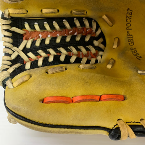 久保田スラッガー KUBOTA SLUGGER 硬式 大人 一般 内野手用 グローブ グラブ 右投げ オーダー 中古品 野球 9524