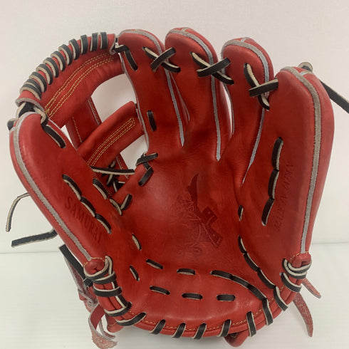 GS GorillaSports ゴリラスポーツ SAMURAI 硬式 大人 一般 内野手用 グローブ グラブ 右投げ 中古品 野球 9302
