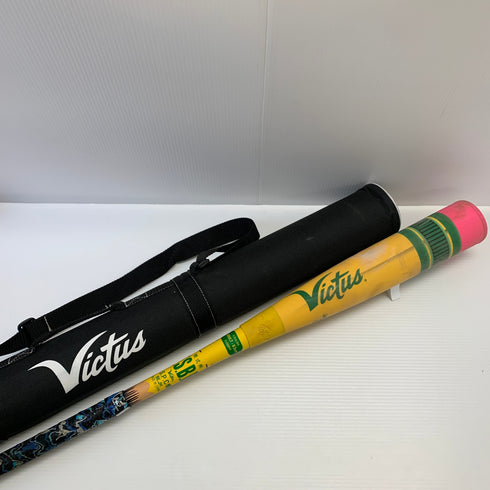 ビクタス Victus 軟式 大人 一般 FRP製バット VJJSBBYP トップバランス 中古 ケース付き 野球 8301