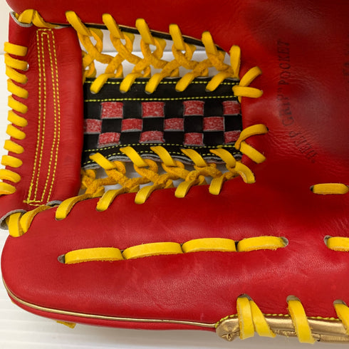 久保田スラッガー KUBOTA SLUGGER 硬式 大人 一般 外野手用 グローブ グラブ 右投げ 中古品 グローブ袋付き 野球 6742