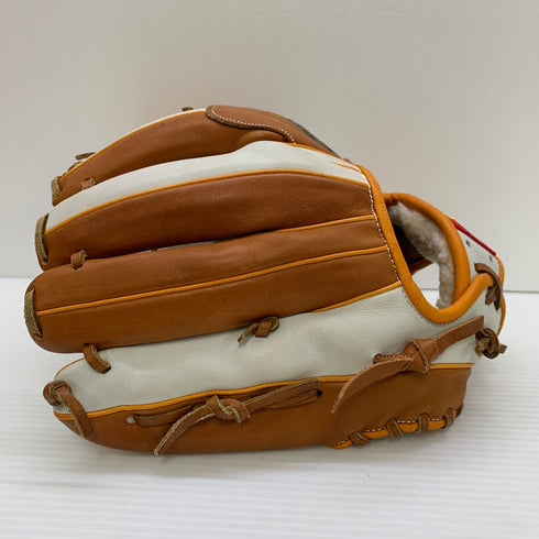 久保田スラッガー KUBOTA SLUGGER オーダー 軟式 大人 一般 内野手用 グローブ グラブ 右投げ 中古品 野球 7748