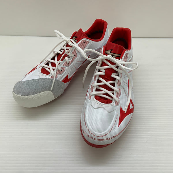 ミズノ野球スパイク ライトレボエリート P革加工有り 25.0cm 11GM211162 H-4375