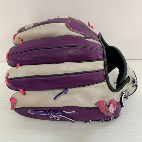 心グラブ 軟式 大人 一般 内野手用 グローブ グラブ 右投げ 中古品 野球 7955