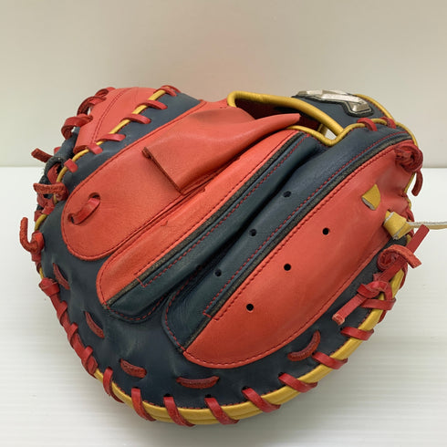 ハタケヤマ HATAKEYAMA PRO-288 軟式 大人 一般 キャッチャーミット 捕手 グローブ グラブ 右投げ 中古品 野球 9559