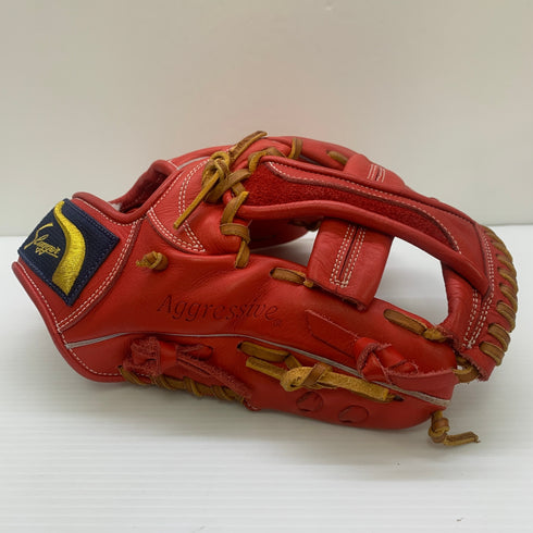 久保田スラッガー KUBOTA SLUGGER KSN-24MS 軟式 大人 一般 内野手用 グローブ グラブ 右投げ 中古品 野球 9322