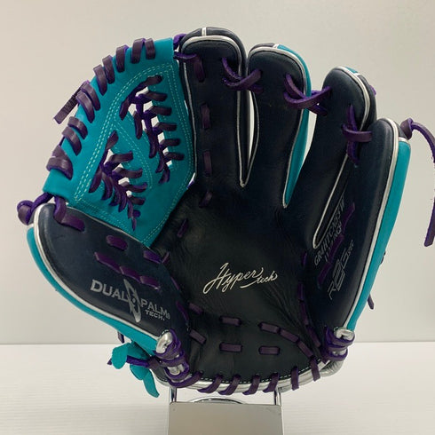 中古品 ローリングス Rawlings ハイパーテック 軟式 オールラウンド用グローブ GR4HTCN55W 4893