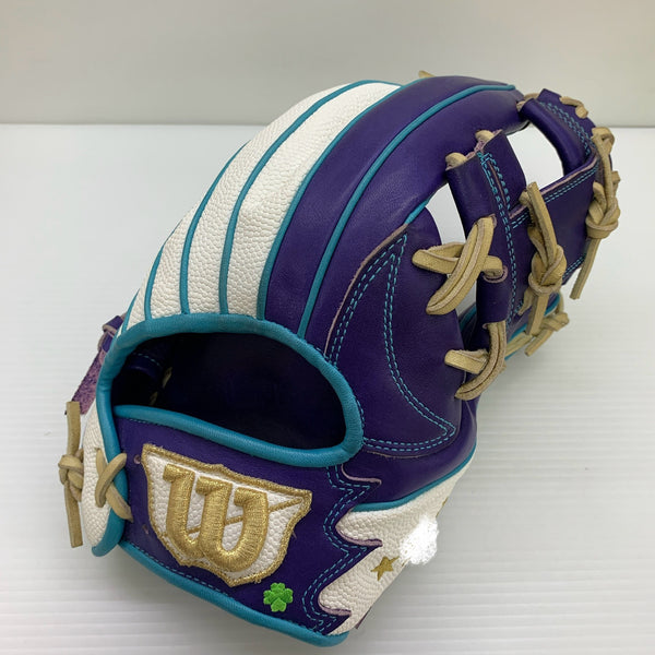 ウィルソン Wilson ウィルソンスタッフ Wilson Staff ウィルソンベア 軟式 大人 一般 内野手用 グローブ グラブ 右投げ 中古品 野球 9342