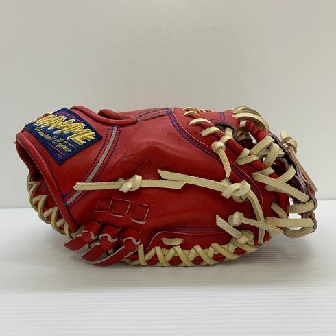 要 KANAME 軟式 大人 一般 キャッチャーミット 捕手 グローブ グラブ 右投げ TYPE-C200R 中古品 野球 6217