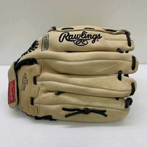 ローリングス Rawlings LH130 ソフトボール用 大人 一般 外野手用 グローブ グラブ 左投げ 中古品 野球 9493