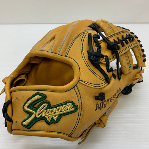 久保田スラッガー KUBOTA SLUGGER スペシャルオーダー 軟式 大人 一般 内野手用 グローブ グラブ 右投げ 中古品 野球 7476