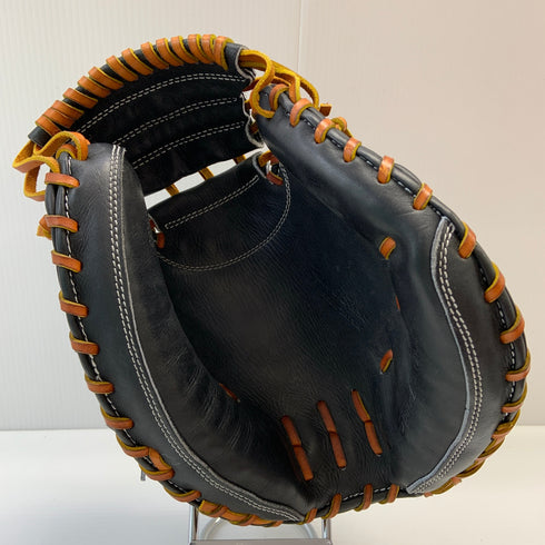 ゼット ZETT プロステイタス 軟式 大人 一般 キャッチャーミット 捕手 グローブ グラブ 右投げ BRCB962SG 中古品 グローブ袋付き 野球 7107