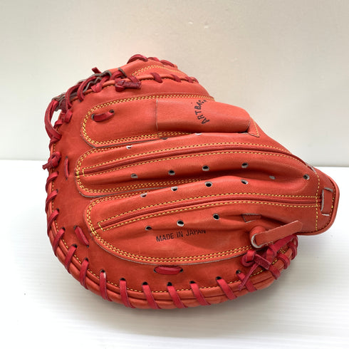 ゼット ZETT 軟式 大人 一般 キャッチャーミット 捕手 グローブ グラブ 右投げ オーダー 中古品 野球 9707