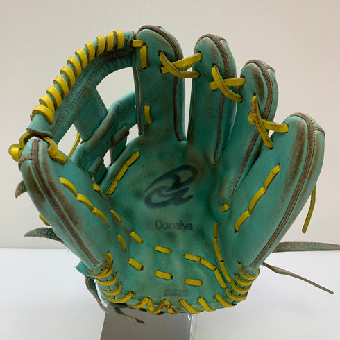 ドナイヤ Donaiya DJNIM 軟式 大人 一般 内野手用 グローブ グラブ 右投げ 中古品 グローブ袋付き 野球 8875