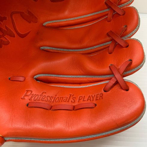 ハイゴールド HI-GOLD 軟式 大人 一般 投手用 グローブ ピッチャー グラブ 右投げ OKG-6431 中古品 野球 6609