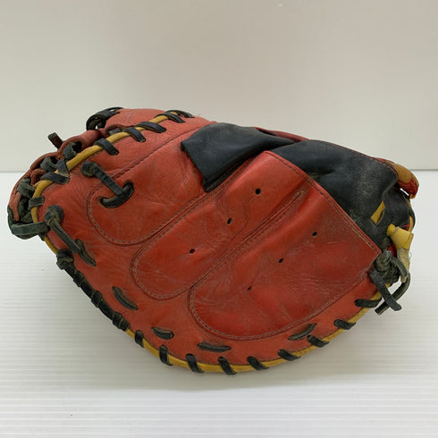 ハタケヤマ HATAKEYAMA 軟式 大人 一般 キャッチャーミット 捕手 グローブ グラブ 右投げ PRO-288 中古品 野球 7669
