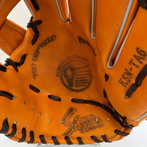 中古品 久保田スラッガー プロモデル 軟式 内野手用グローブ KSN-TA6 4076