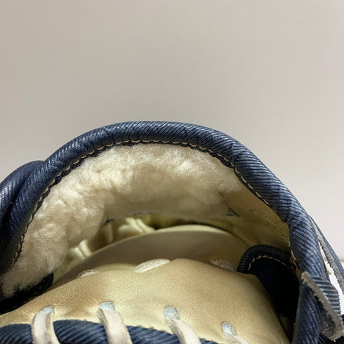 中古品 44 フォーティーフォー デニム 軟式硬式兼用 内野手用グローブ 4646