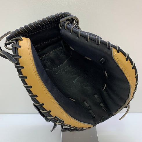 ミズノ MIZUNO ミズノプロ mizunopro 硬式 大人 一般 キャッチャーミット 捕手 グローブ グラブ 右投げ オーダー 中古品 野球 8669