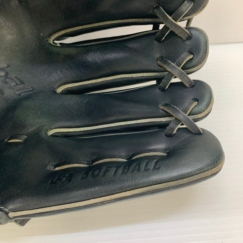 ミズノ MIZUNO グローバルエリート ソフトボール用 大人 一般 外野手用 グローブ グラブ 右投げ 2GS55317 中古品 野球 6370