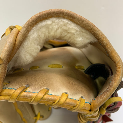 ゼット ZETT プロステイタス PROSTATUS 軟式 大人 一般 内野手用 グローブ グラブ 右投げ オーダー 中古品 野球 9206