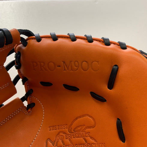 ハタケヤマ HATAKEYAMA 軟式 大人 一般 キャッチャーミット 捕手 グローブ グラブ 右投げ PRO-M9 タグ付き グローブ袋付き 野球 8325