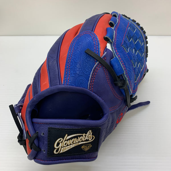 グラブワークスGAMEDAY 軟式 大人 一般 投手用 グローブ ピッチャー グラブ 右投げ GO94 中古品 野球 6365