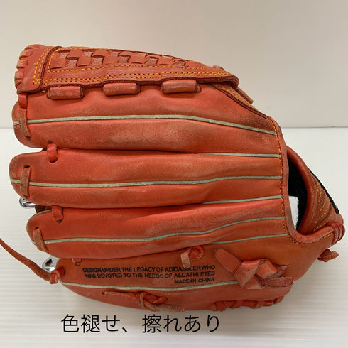 アディダス adidas 軟式 大人 一般 オールラウンド グローブ グラブ 右投げ 中古品 野球 6389