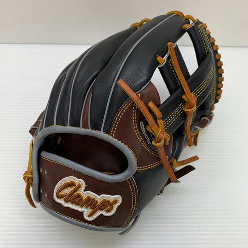 クランプス clamps 硬式 大人 一般 内野手用 グローブ グラブ 右投げ オーダー 中古品 野球 7149