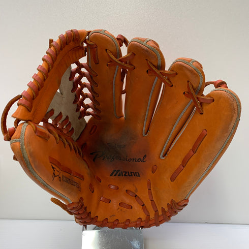 ミズノ MIZUNO ビューリーグ 軟式 大人 一般 外野手用 グローブ グラブ 右投げ 2GN31117 中古品 野球 6345