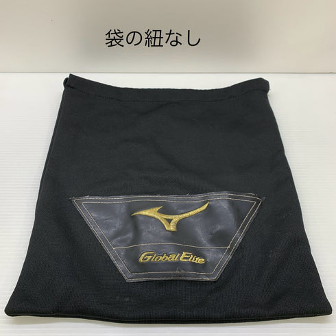 ミズノ MIZUNO グローバルエリート 少年軟式 子ども 内野手用 グローブ グラブ 右投げ 中古品 グローブ袋付き 野球 8122