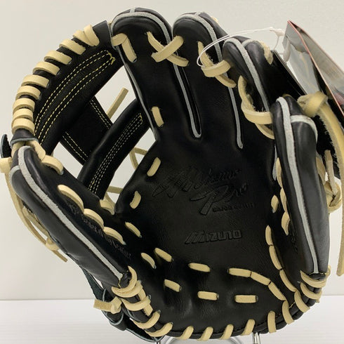 ミズノ MIZUNO ミズノプロ 硬式 内野手用グローブ 1AJGH14023 紐交換済み 4687