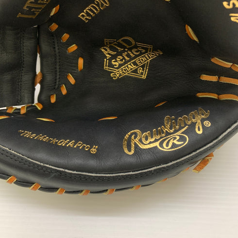 ローリングス Rawlings RTD20 軟式 大人 一般 キャッチャーミット 捕手 グローブ グラブ 右投げ 中古品 野球 9840